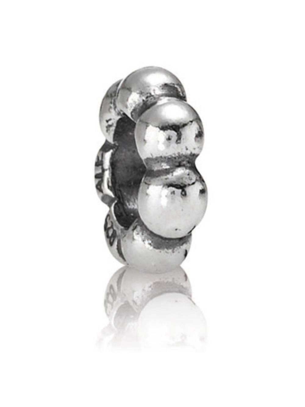 Pandora Moments Retired Big Bubble Spacer Sterling Silver 925 ALE 790155